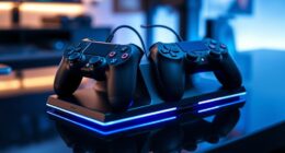 top dual controller charging stations