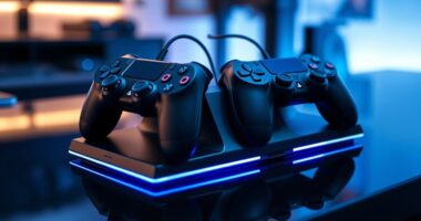 top dual controller charging stations