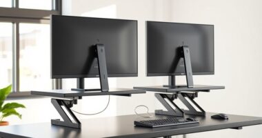 top dual monitor standing converters