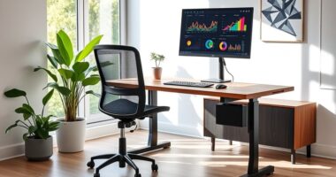 top dual motor sit stand desks