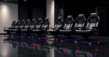 top gaming chairs with footrests