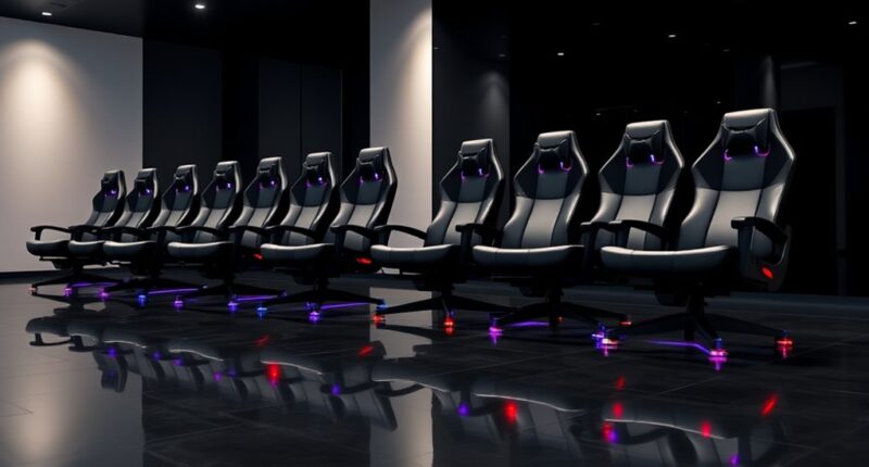 top gaming chairs with footrests