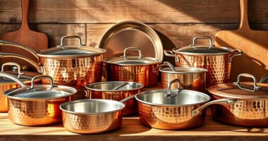 top hammered copper cookware