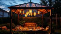 top hard grill gazebo selections