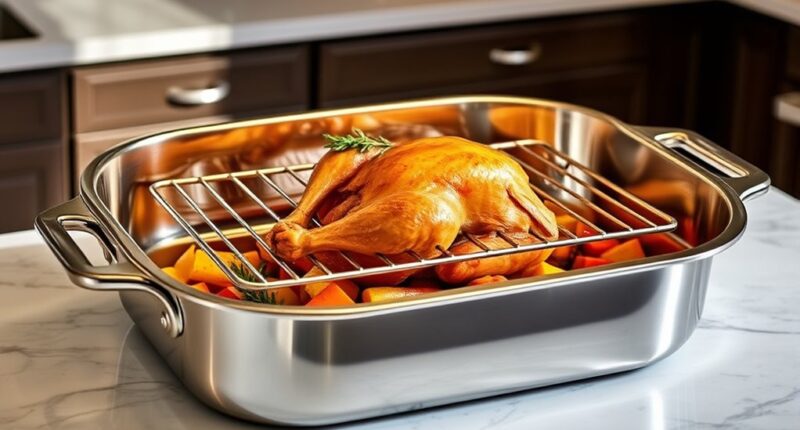 top heavy duty roast pans