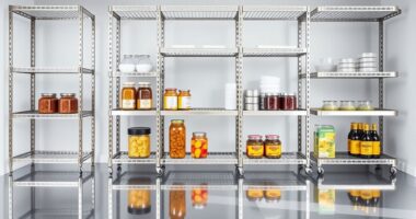 top heavy duty steel shelves