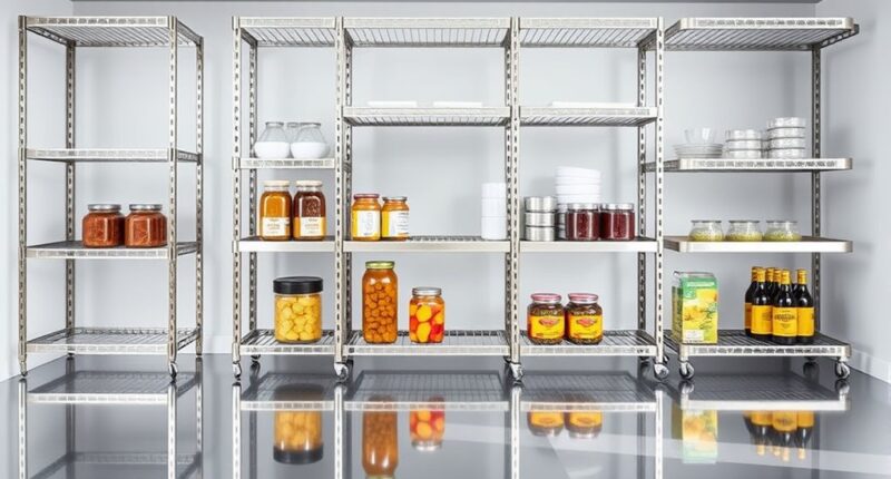 top heavy duty steel shelves
