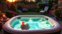 top inflatable hot tubs