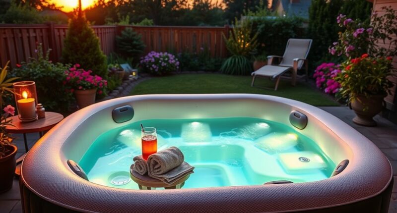 top inflatable hot tubs