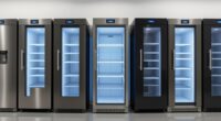 top lockable deep freezers