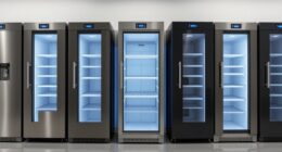 top lockable deep freezers