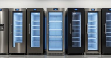 top lockable deep freezers