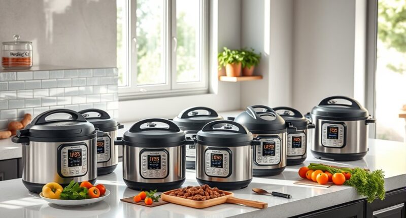 top multi use digital pressure cookers