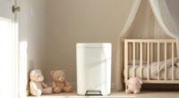 top odor controlled diaper pails