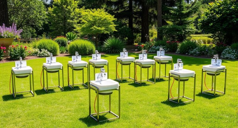 top outdoor sink stations