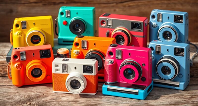 top polaroid style instant cameras