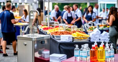top portable catering handwash stations