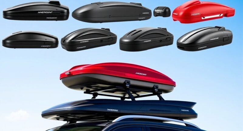 top premium roof cargo boxes