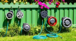 top retractable hose reels