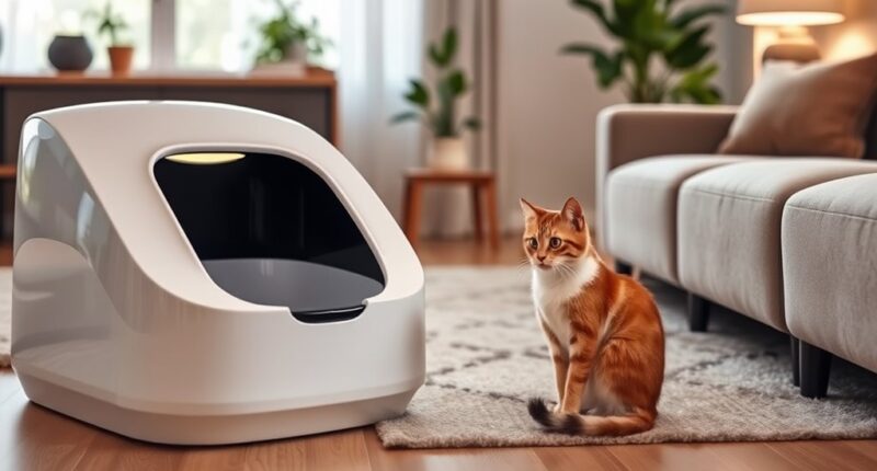 top self cleaning litter boxes