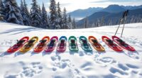 top snowshoe kits with adjustable poles