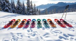 top snowshoe kits with adjustable poles