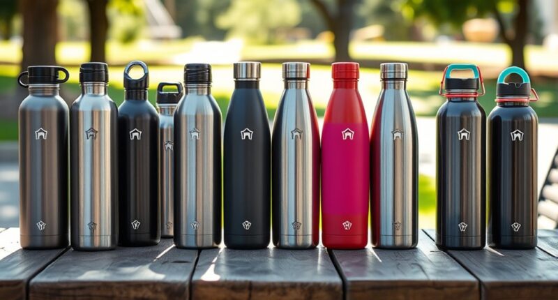 top stainless steel bottles