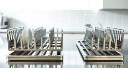 top stainless steel dish racks