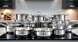 top stainless steel induction cookware