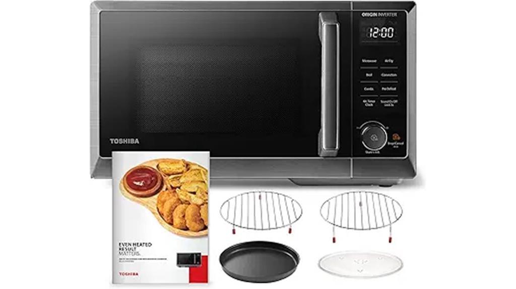toshiba microwave with air fryer