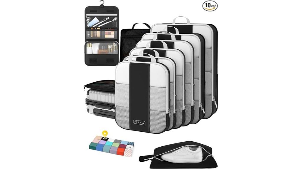travel organizer packing cubes