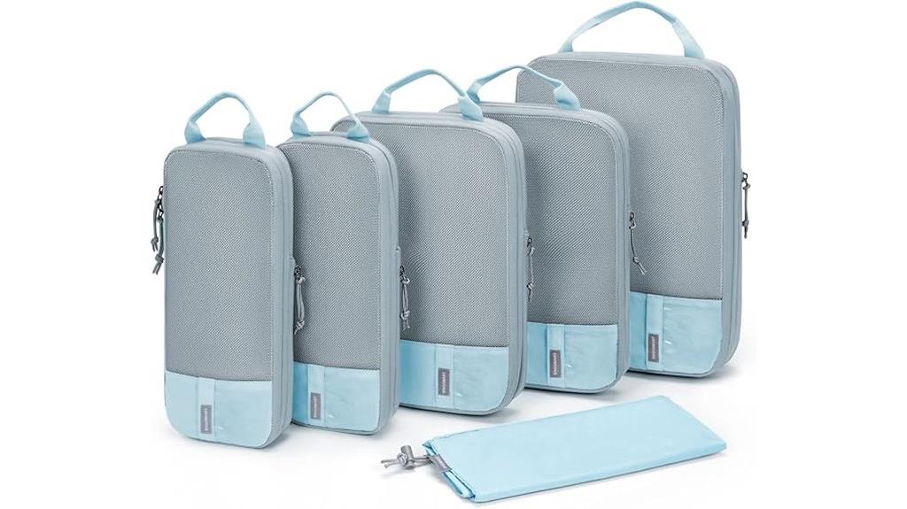 travel packing cubes set
