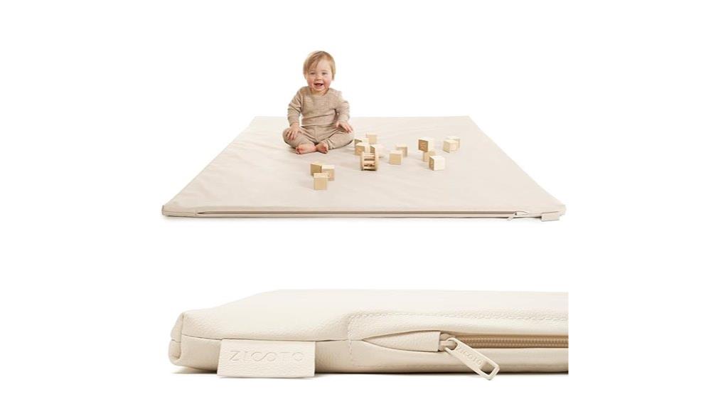 trendy cushioned baby play mat