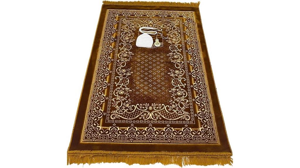 turkish velvet prayer set