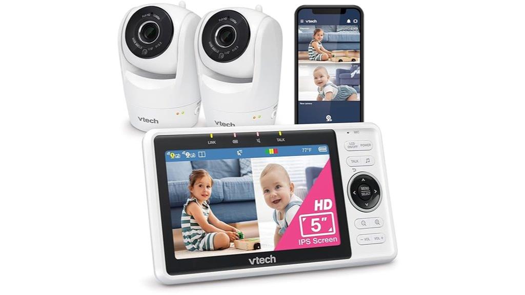 two camera wifi baby monitor