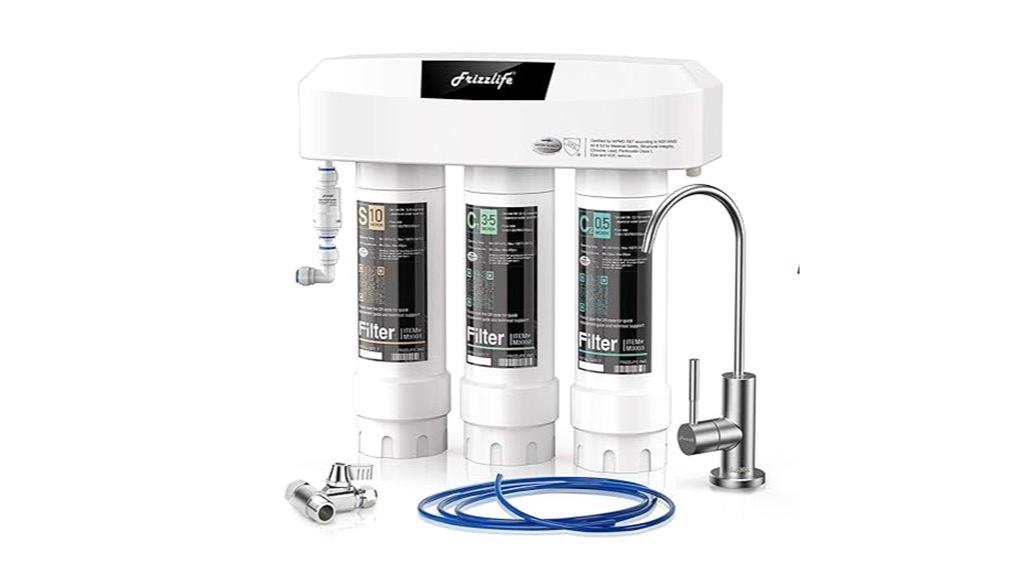 under sink water filter