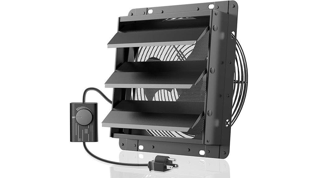 upgraded 10 inch exhaust fan