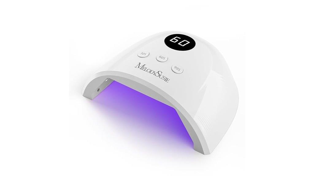 uv nail lamp with led