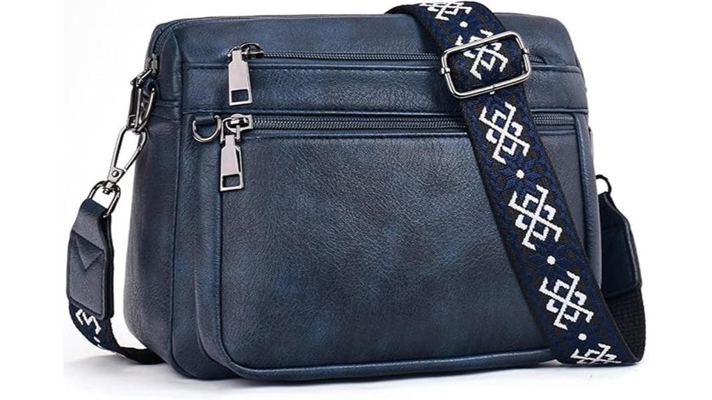 vegan leather crossbody bag