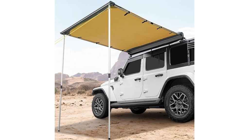 vehicle awning roof shade