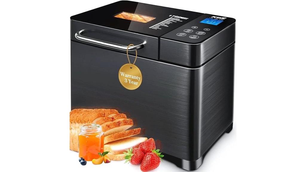 versatile bread maker with dual heaters