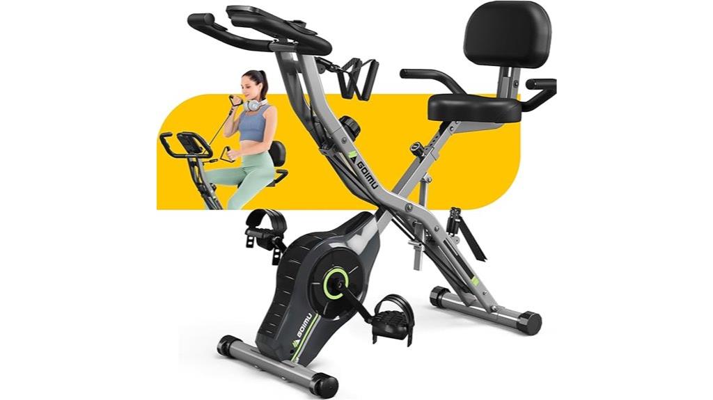 versatile foldable exercise bike