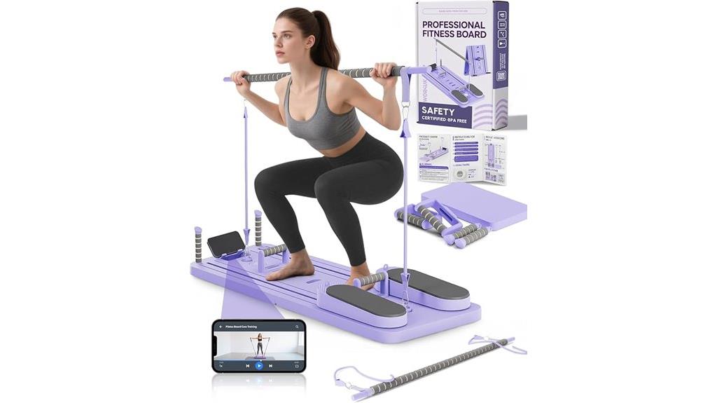 versatile home pilates equipment