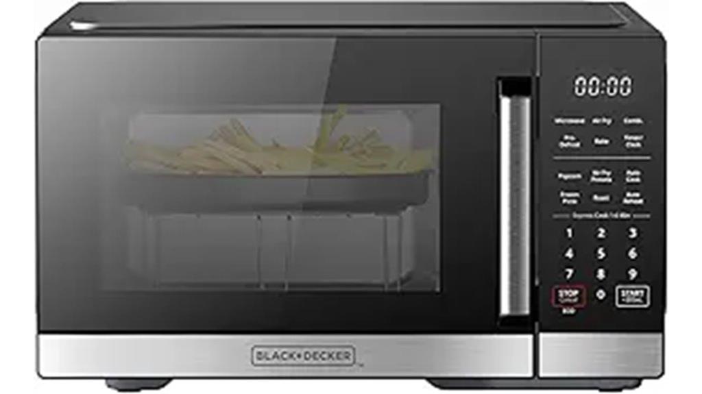 versatile microwave with air fry