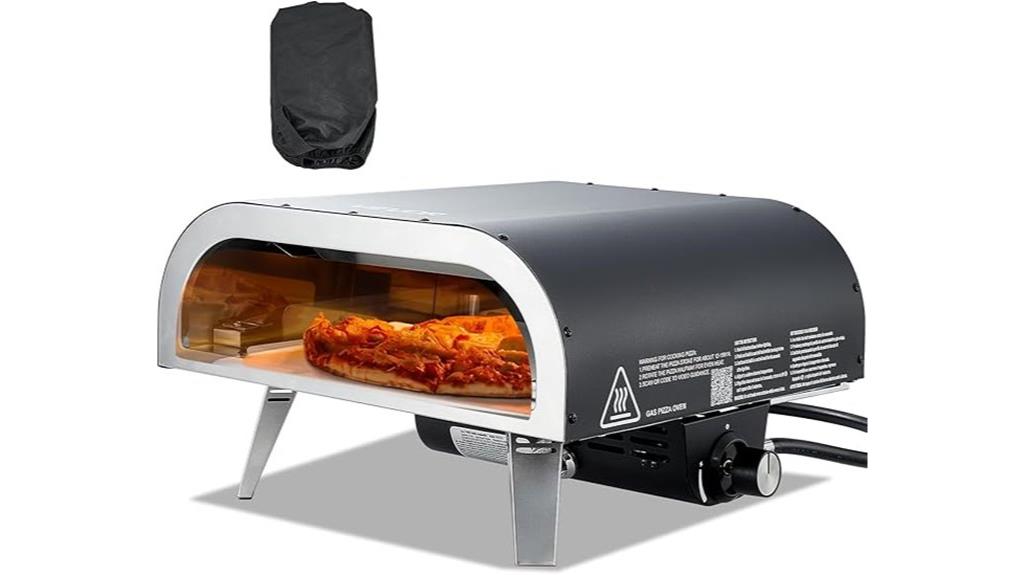 vevor propane pizza oven