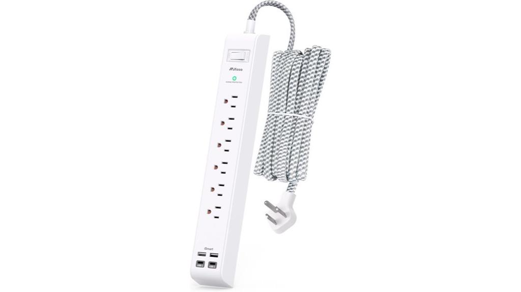 wall mountable usb surge protector