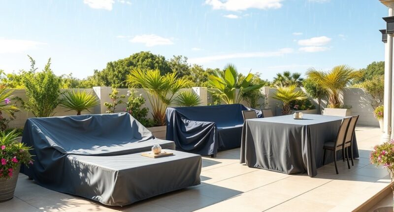 weatherproof outdoor furniture covers