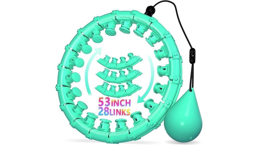 weighted fitness hoop