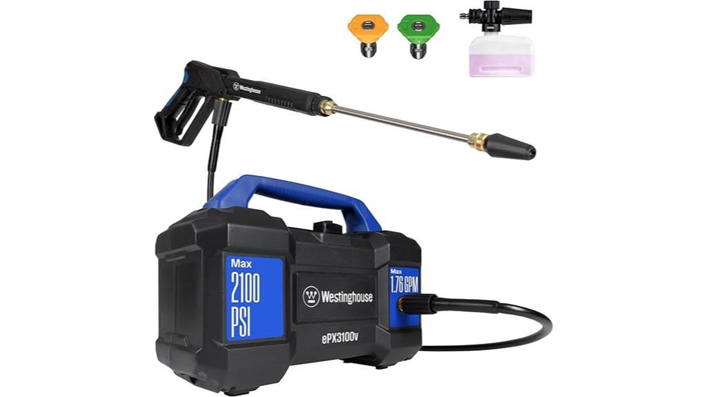 westinghouse electric pressure washer