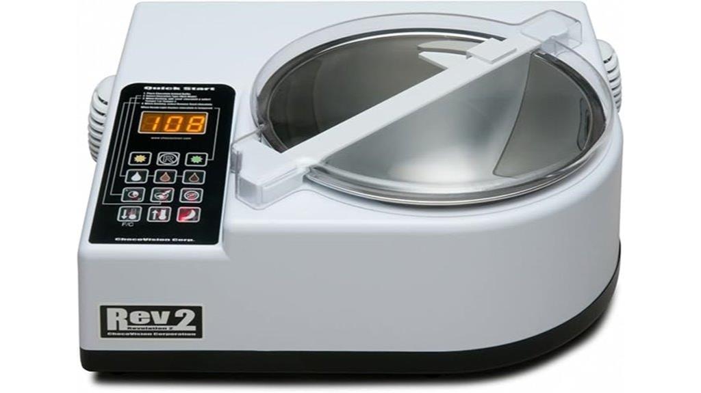 white revolation 2 tempering machine